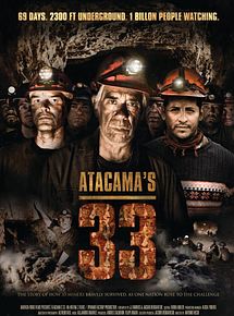 Affiche de Atacama's 33, film à voir en streaming sur Pygargue