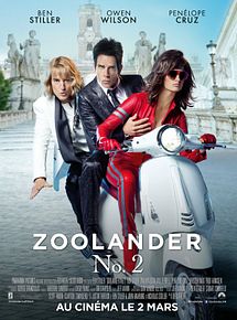 Affiche de Zoolander 2, film à voir en streaming sur Pygargue