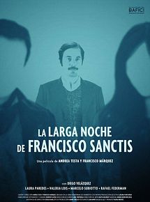 Affiche de La Longue nuit de Francisco Sanctis, film à voir en streaming sur Pygargue