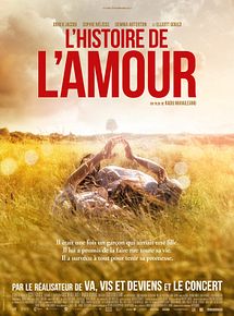 Affiche de L'Histoire de l'Amour, film à voir en streaming sur Pygargue