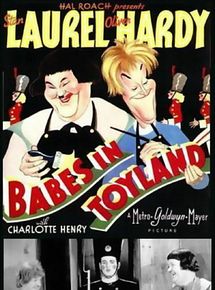 Affiche de Laurel et Hardy : La marche des soldats de bois, film à voir en streaming sur Pygargue
