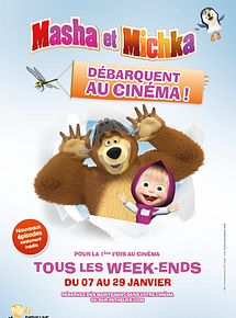 Affiche de Masha et Michka au cinéma, film à voir en streaming sur Pygargue