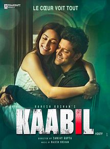 Affiche de Kaabil, film à voir en streaming sur Pygargue