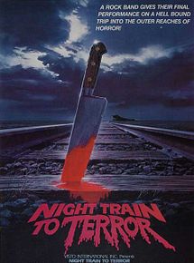 Affiche de Night Train To Terror, film à voir en streaming sur Pygargue