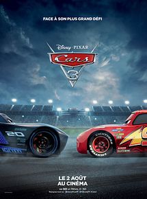 Affiche de Cars 3, film à voir en streaming sur Pygargue