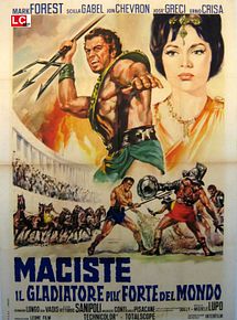 Affiche de Maciste contre les géants, film à voir en streaming sur Pygargue