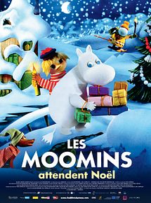 Affiche de Les Moomins attendent Noël, film à voir en streaming sur Pygargue