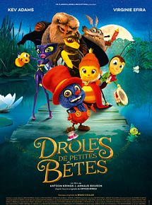 Affiche de Drôles de petites bêtes, film à voir en streaming sur Pygargue