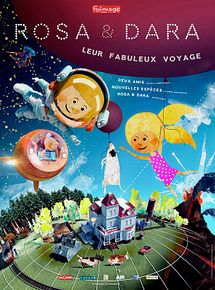 Affiche de Rosa & Dara : leur fabuleux voyage, film à voir en streaming sur Pygargue
