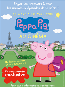Affiche de Les nouvelles aventures de Peppa Pig !, film à voir en streaming sur Pygargue