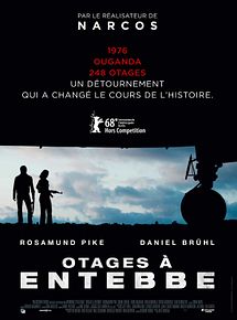 Affiche de Otages à Entebbe, film à voir en streaming sur Pygargue