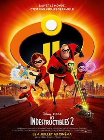 Affiche de Les Indestructibles 2, film à voir en streaming sur Pygargue