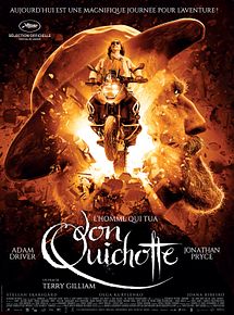 Affiche de L'Homme qui tua Don Quichotte, film à voir en streaming sur Pygargue