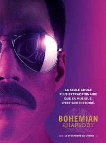 Affiche de Bohemian Rhapsody, film à voir en streaming sur Pygargue