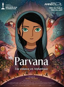 Affiche de Parvana, film à voir en streaming sur Pygargue