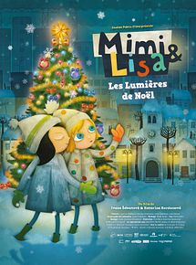Affiche de Mimi & Lisa, les lumières de Noël, film à voir en streaming sur Pygargue