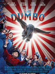 Affiche de Dumbo, film à voir en streaming sur Pygargue