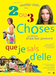 Affiche de Deux ou trois choses que je sais d'elle, film à voir en streaming sur Pygargue