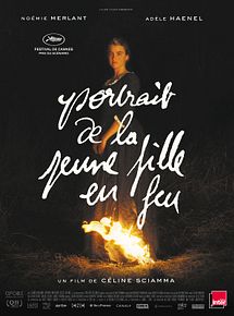 Affiche de Portrait de la jeune fille en feu, film à voir en streaming sur Pygargue