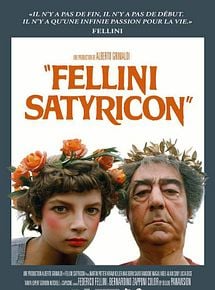 Affiche de Satyricon, film à voir en streaming sur Pygargue