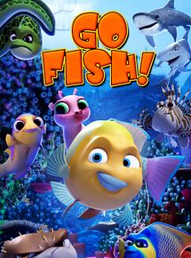 Affiche de Plouf, le petit poisson courageux, film à voir en streaming sur Pygargue