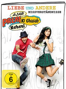 Affiche de Ajab Prem Ki Ghazab Kahani, film à voir en streaming sur Pygargue