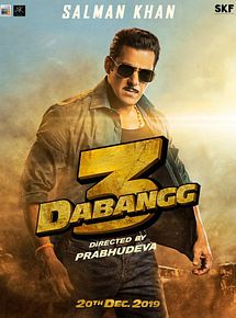 Affiche de Dabangg 3, film à voir en streaming sur Pygargue