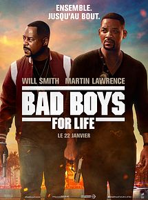 Affiche de Bad Boys For Life, film à voir en streaming sur Pygargue
