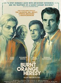 Affiche de The Burnt Orange Heresy, film à voir en streaming sur Pygargue