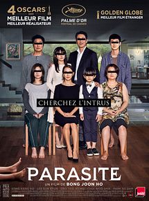 Affiche de Parasite, film à voir en streaming sur Pygargue