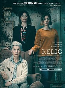 Affiche de Relic, film à voir en streaming sur Pygargue