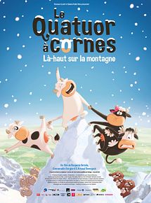 Affiche de Le Quatuor à cornes Là-haut sur la montagne, film à voir en streaming sur Pygargue