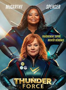 Affiche de Thunder Force, film à voir en streaming sur Pygargue