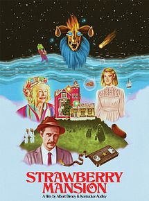 Affiche de Strawberry Mansion, film à voir en streaming sur Pygargue