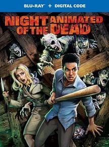 Affiche de Night of the Animated Dead, film à voir en streaming sur Pygargue