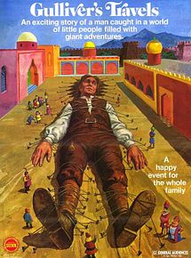 Affiche de Le Merveilleux Voyage de Gulliver, film à voir en streaming sur Pygargue