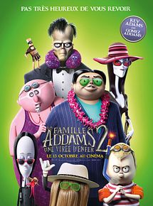 Affiche de La Famille Addams 2 : une virée d'enfer, film à voir en streaming sur Pygargue