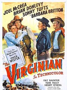 Affiche de The Virginian, film à voir en streaming sur Pygargue