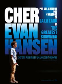 Affiche de Cher Evan Hansen, film à voir en streaming sur Pygargue