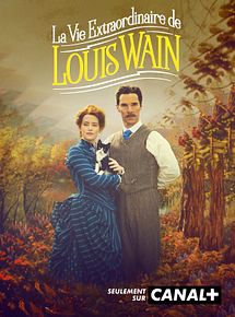 Affiche de La Vie Extraordinaire de Louis Wain, film à voir en streaming sur Pygargue