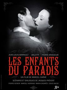 Affiche de Les Enfants du Paradis, film à voir en streaming sur Pygargue