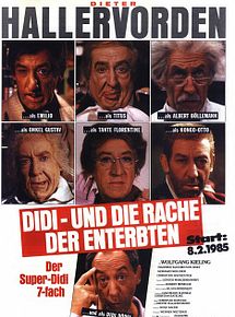 Affiche de Didi und die Rache der Enterbten, film à voir en streaming sur Pygargue