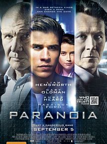 Affiche de Paranoïa, film à voir en streaming sur Pygargue