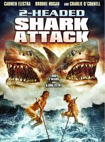 Affiche de L'Attaque du requin à deux têtes, film à voir en streaming sur Pygargue