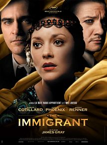 Affiche de The Immigrant, film à voir en streaming sur Pygargue