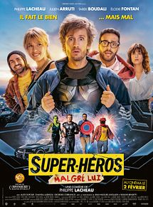 Affiche de Super-héros malgré lui, film à voir en streaming sur Pygargue