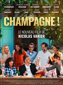 Affiche de Champagne !, film à voir en streaming sur Pygargue