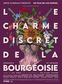 Affiche de Le Charme discret de la bourgeoisie, film à voir en streaming sur Pygargue