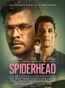Affiche de Spiderhead, film à voir en streaming sur Pygargue
