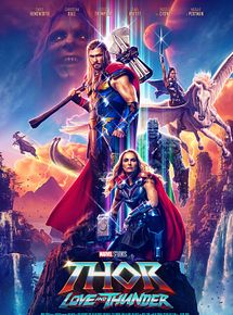 Affiche de Thor: Love And Thunder, film à voir en streaming sur Pygargue